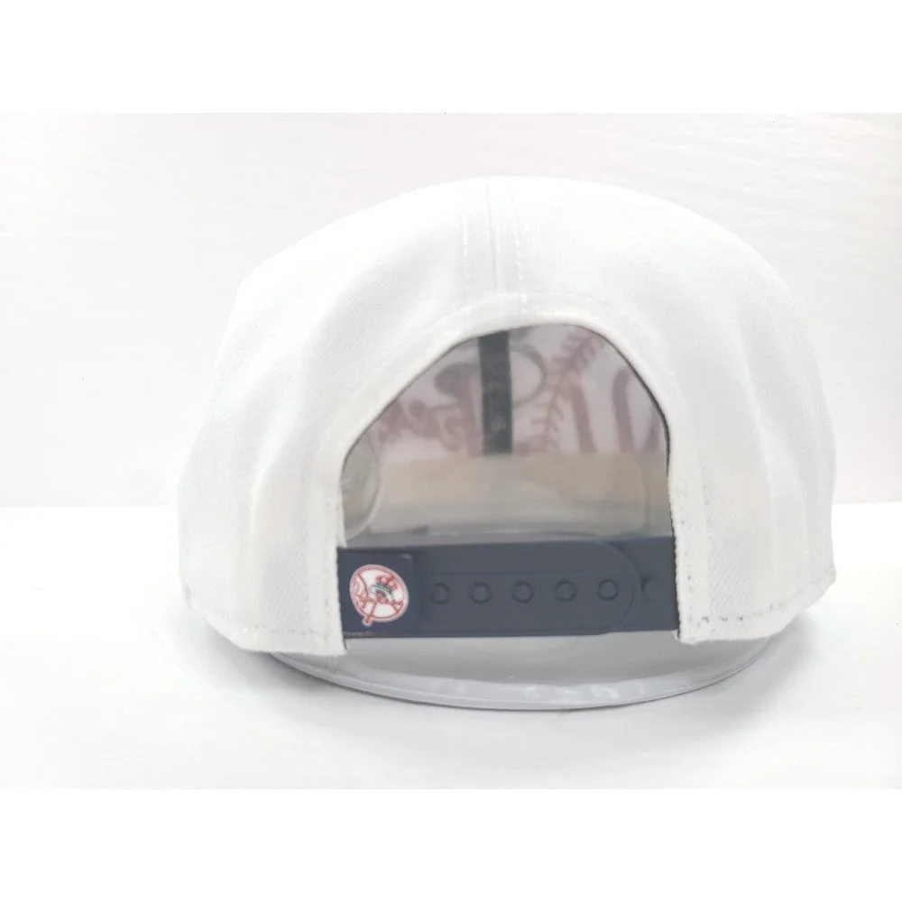 New York Yankees‎ Snapback Hat White Navy Mens New Era 9FIFTY Baseball Team MLB